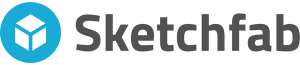 Logo der 3D-Plattform Sketchfab